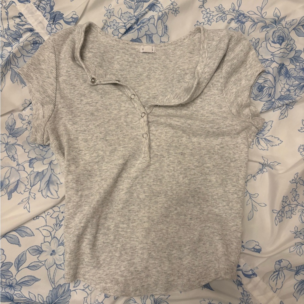 Garage Light Gray Short Sleeve Tee